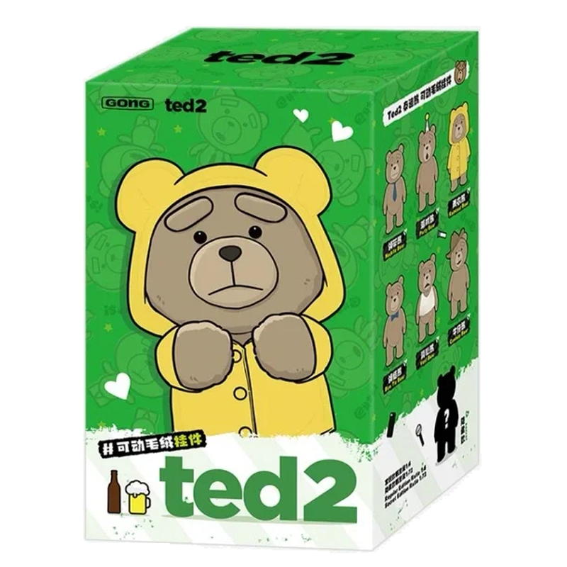 【ピース】Ted2 Teddy Bear Action Plush Pendant