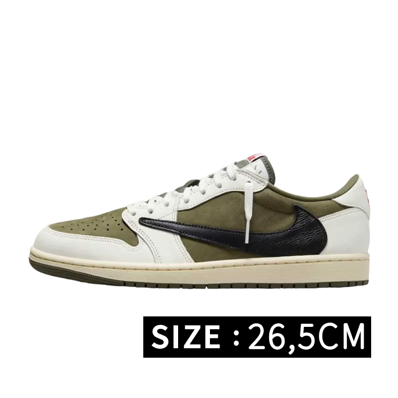 Travis Scott × Nike Air Jordan 1 Low OG SP "Reverse Olive"