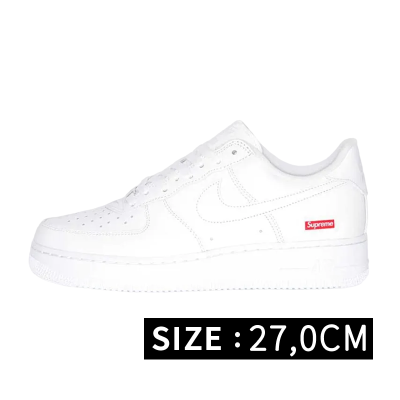 Supreme × Nike Air Force 1 Low "White"