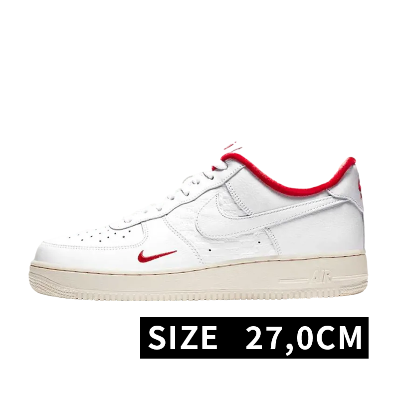 KITH × Nike Air Force 1 Low "White/Red"