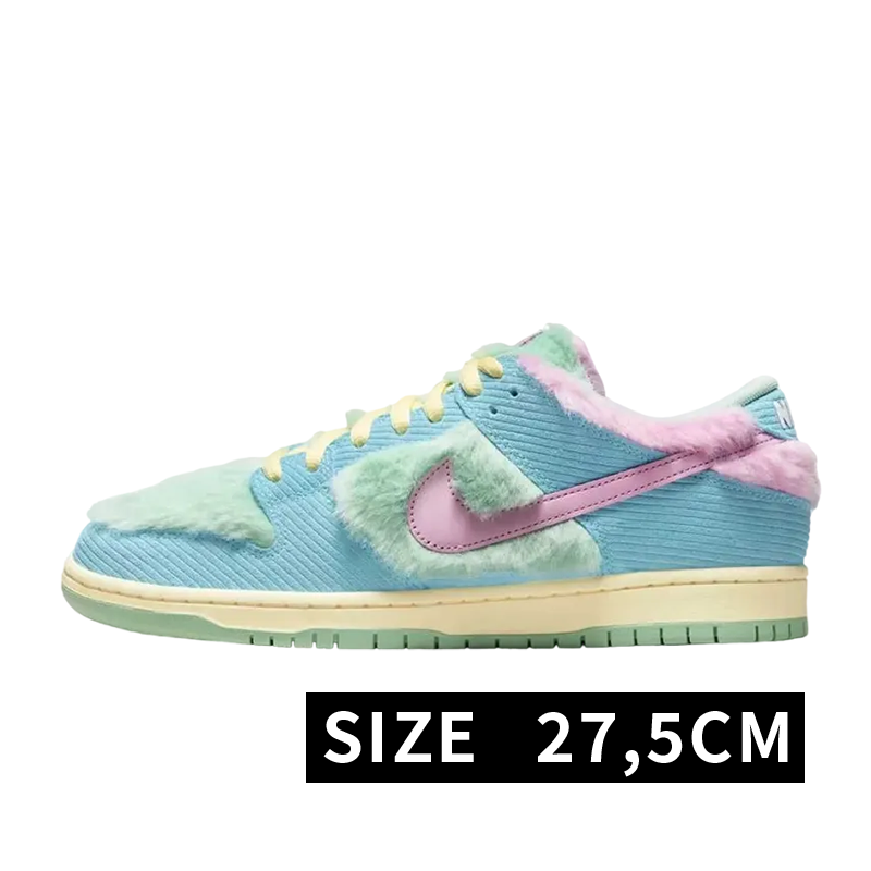 VERDY × Nike SB Dunk Low Pro QS "Visty/Blue Gaze and Enamel Green"