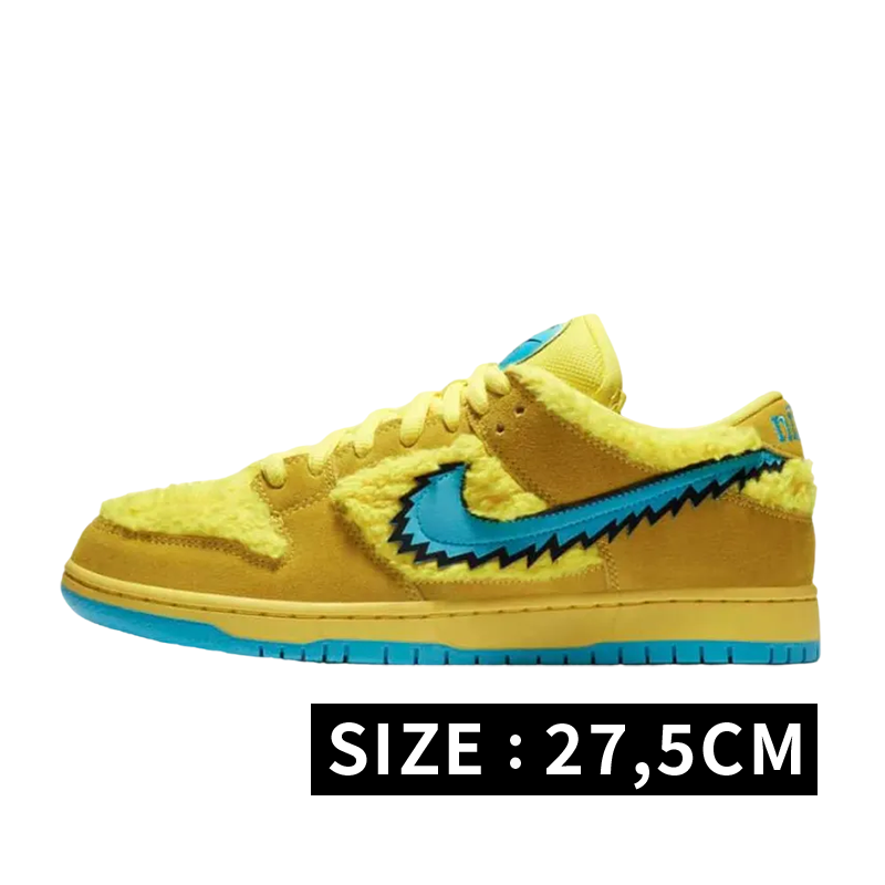 Grateful Dead × Nike SB Dunk Low "Yellow Bear"