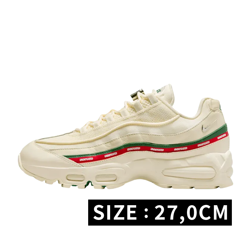 UNDEFEATED × Nike Air Max 95 SP "Sail"