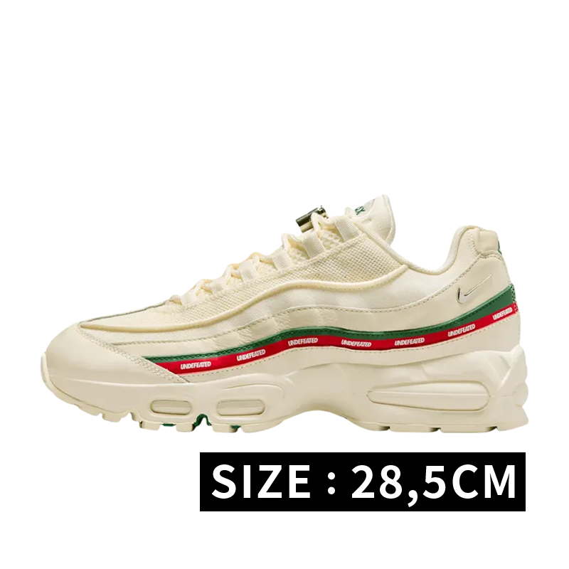 UNDEFEATED × Nike Air Max 95 SP "Sail"