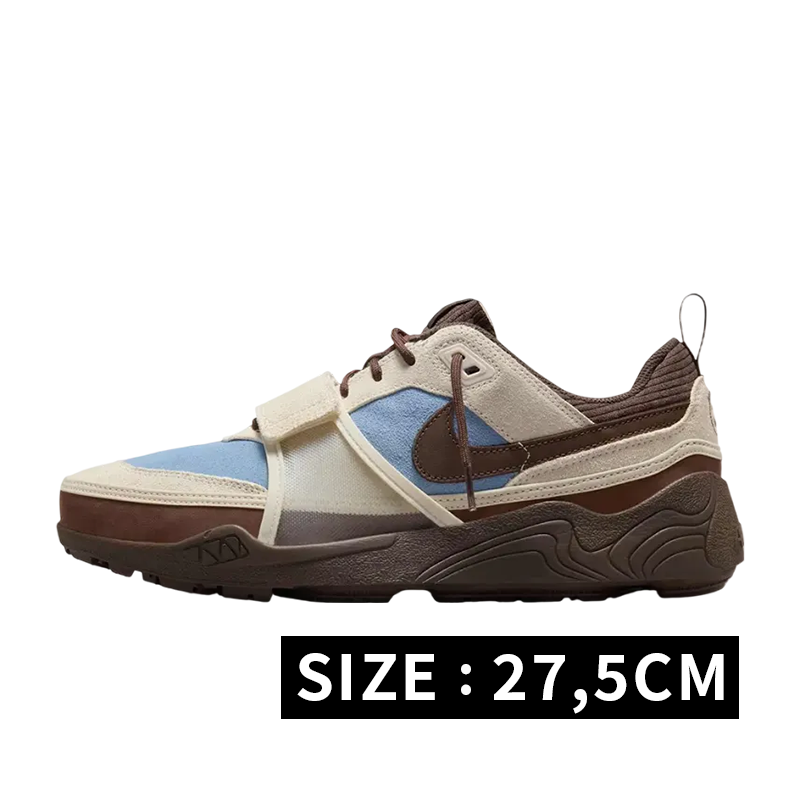 Travis Scott × Nike Zoom Field Jaxx "Pale Ivory and Leche Blue"