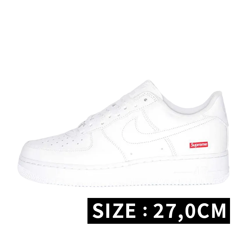 Supreme × Nike Air Force 1 Low "White"