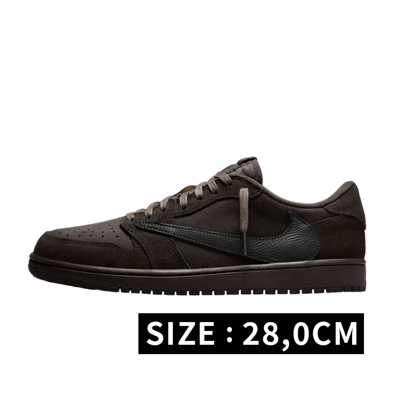 Travis Scott × Nike Air Jordan 1 Low OG SP "Velvet Brown and Dark Mocha"