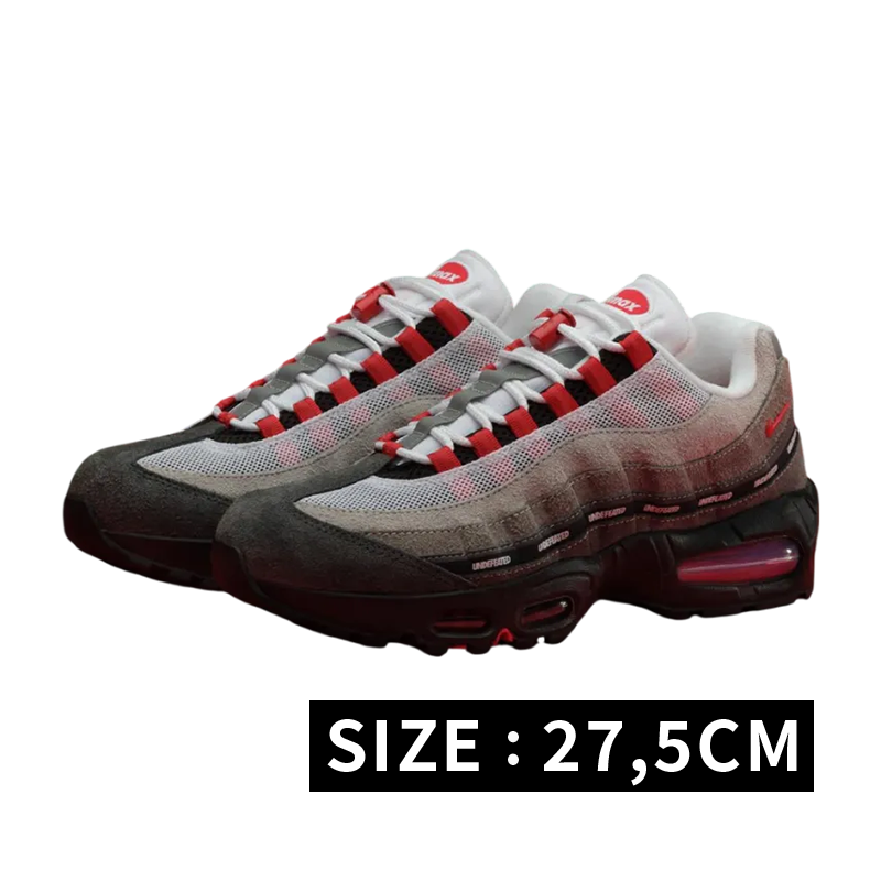 UNDEFEATED × Nike Air Max 95 SP "Fire Red" (Tokyo Exclusive) (Serial Numbered/600 pairs)