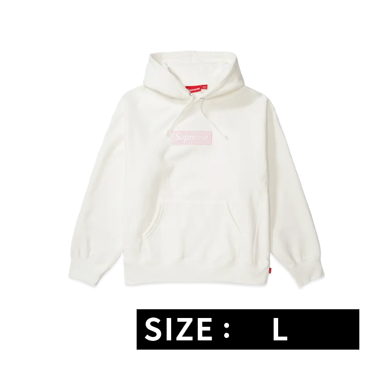 Supreme Box Logo Hooded Sweatshirt (25FW) "White"