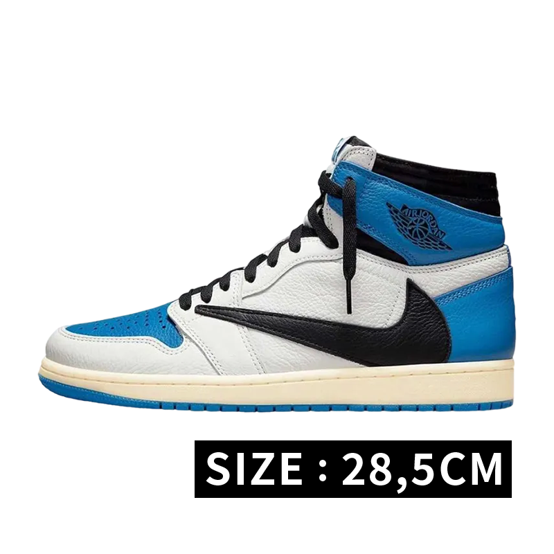 Travis Scott × fragment design × Nike Air Jordan 1 Retro High OG SP "Military Blue"