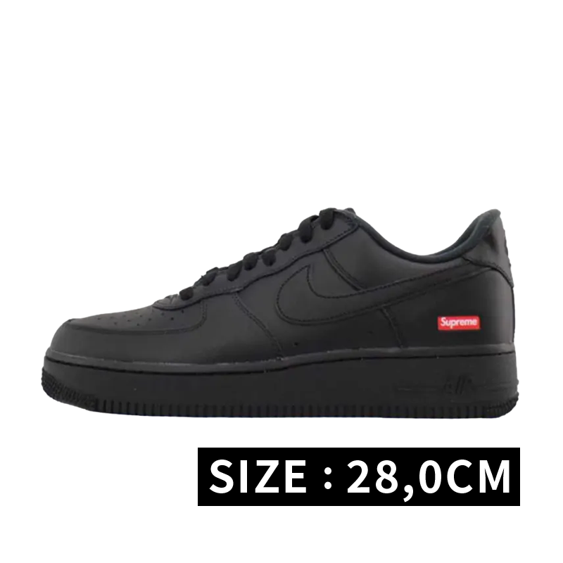 Supreme × Nike Air Force 1 Low "Black"
