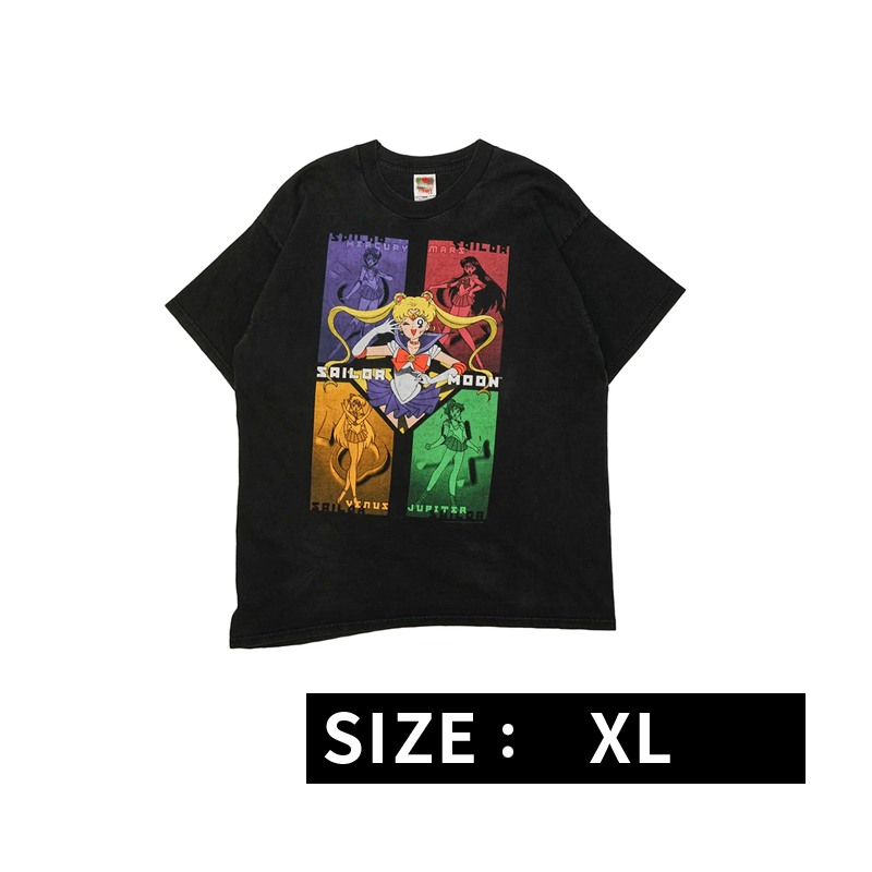 Sailor Moon Portrait Anime Tee FRUIT OF THE LOOM XL