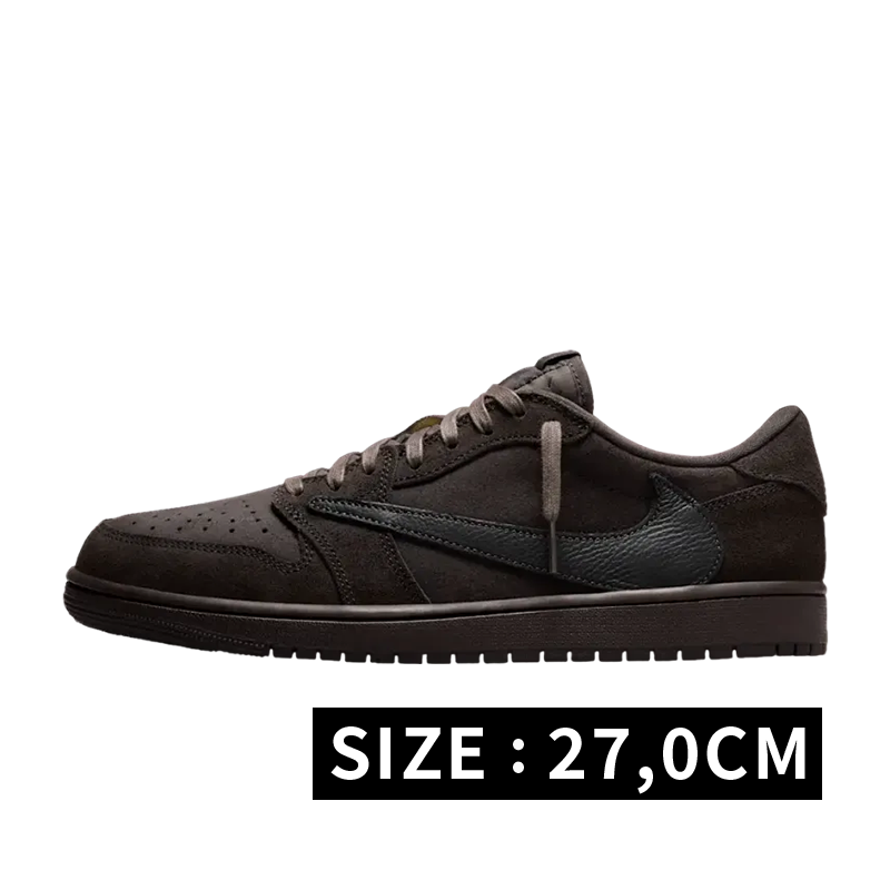 Travis Scott × Nike Air Jordan 1 Low OG SP "Velvet Brown and Dark Mocha"