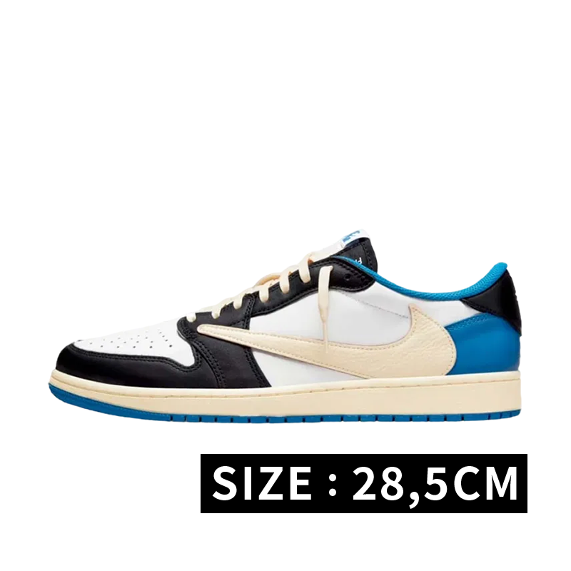 Travis Scott × fragment design × Nike Air Jordan 1 Low OG SP "Military Blue"