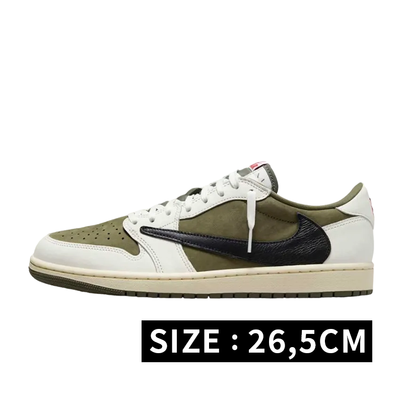 Travis Scott × Nike Air Jordan 1 Low OG SP "Reverse Olive"