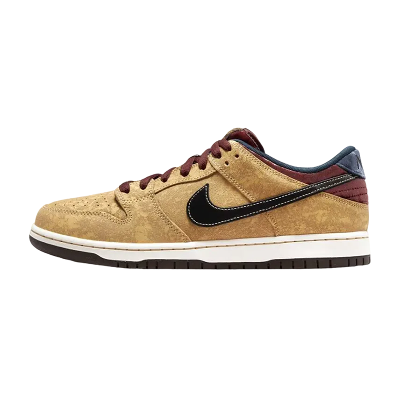 Nike SB Dunk Low Pro "City of Cinema/Celestial Gold and Dark Team Red"