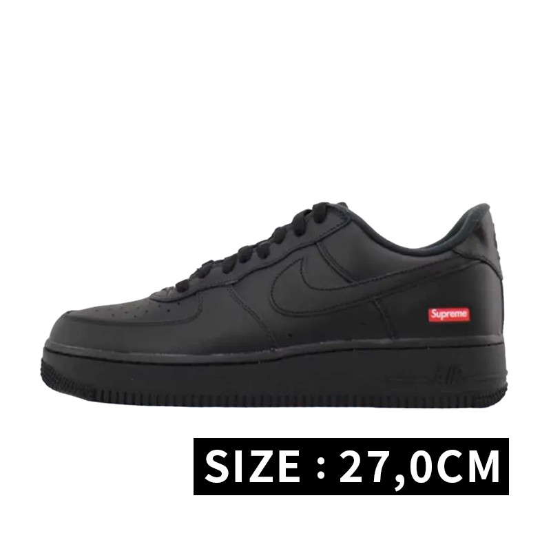 Supreme × Nike Air Force 1 Low "Black"