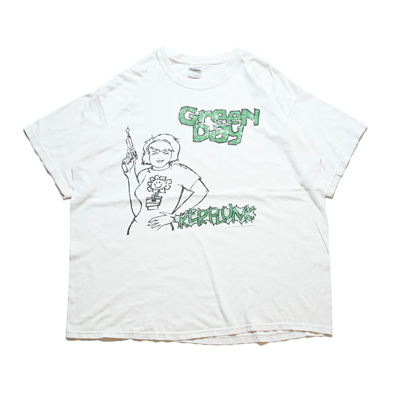 GREEN DAY KERPLUNK WHITE GILDAN XL