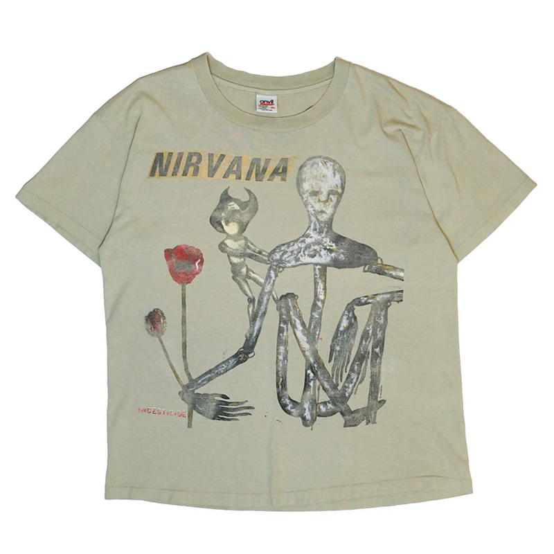 NIRVANA Incesticide SAGE GREEN anvil XL