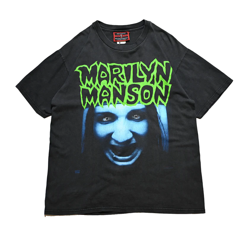 MARILYN MANSON GET YOUR GUNN THIS IS YOUR WORLD MANSON-TAG XL