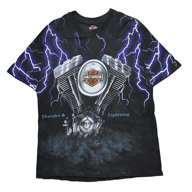 HARLEY DAVIDSON Thunder & Lightning ORIGINAL LARGE