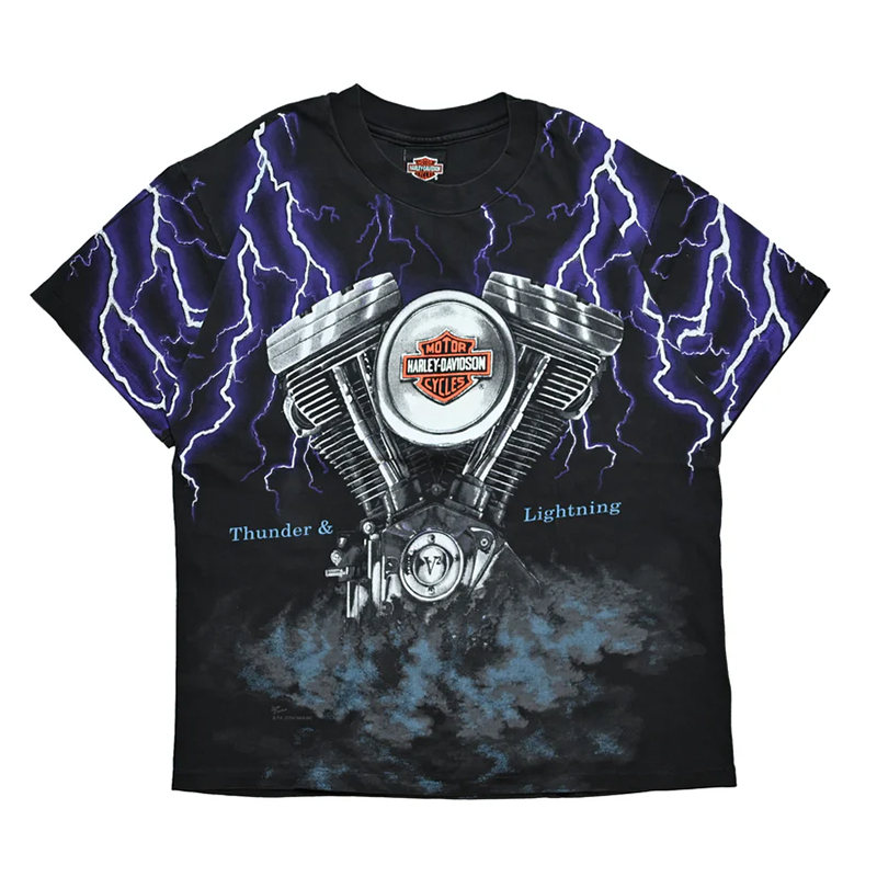 HARLEY DAVIDSON Thunder & Lightning OVP ORIGINAL LARGE