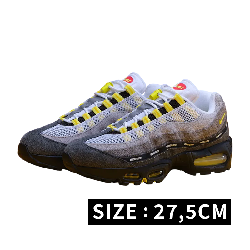 UNDEFEATED × Nike Air Max 95 SP "Opti Yellow" (Shanghai Exclusive) (Serial Numbered/600 pairs)