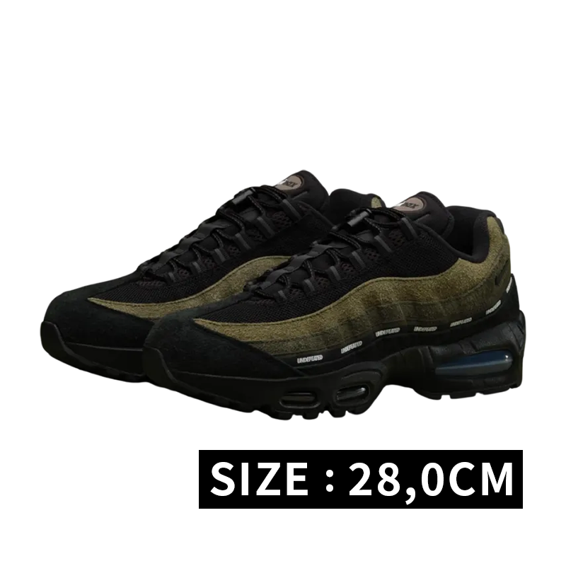 UNDEFEATED × Nike Air Max 95 "Medium Olive" (Serial Numbered/2000 pairs)