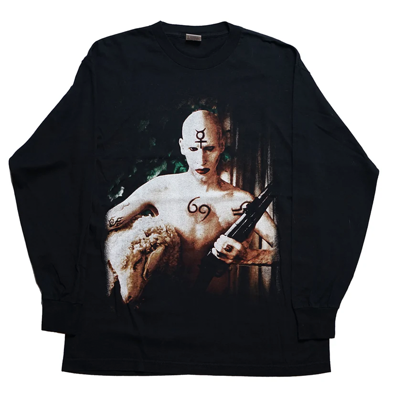 MARILYN MANSON 69 LS TEE ALSTYLE LARGE