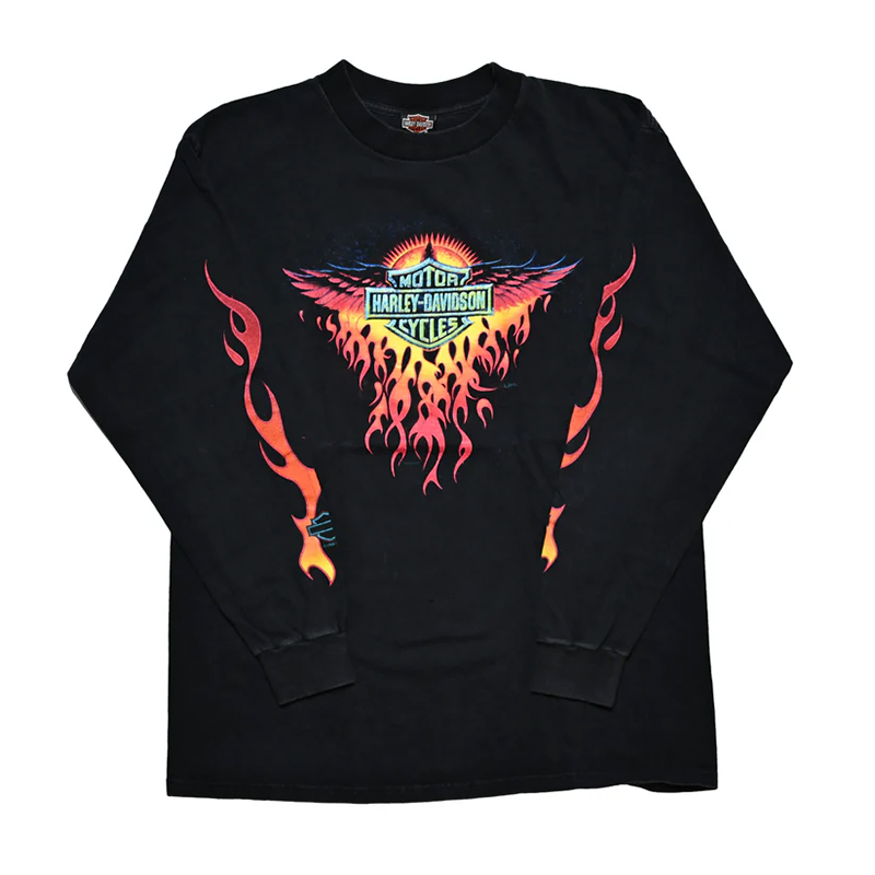 HARLEY DAVIDSON 1998 FLAME EAGLE PAL, SPRINGS CAIFORNIA LS ORIGINAL LARGE