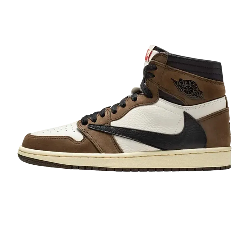 Travis Scott × Nike Air Jordan 1 Retro High OG TS SP "Sail/Dark Mocha"