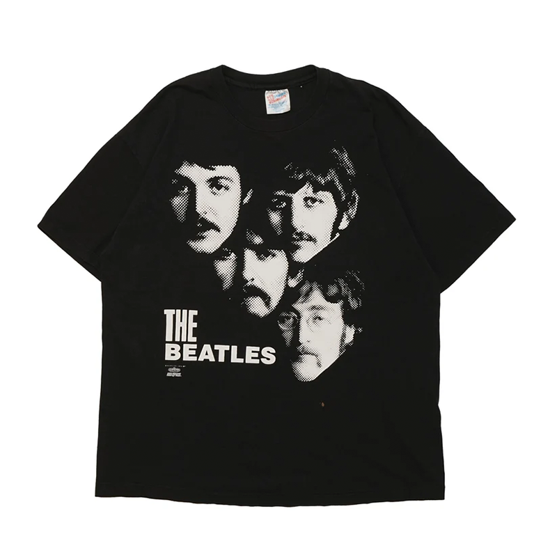 THE BEATLES 4FACE Hanes XL