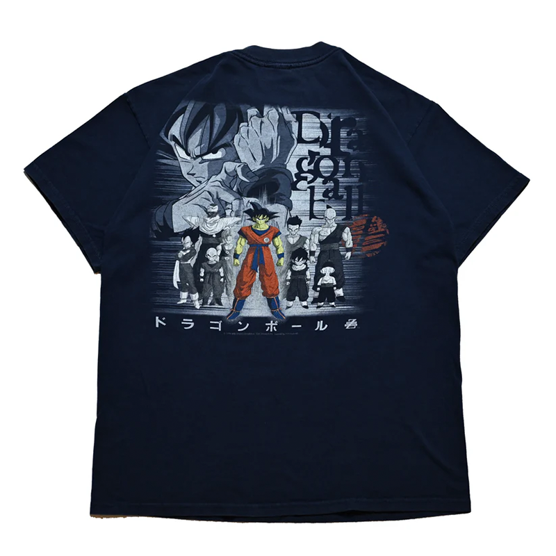 DRAGONBALL Z 1999 NAVY TAGCUT L-XL