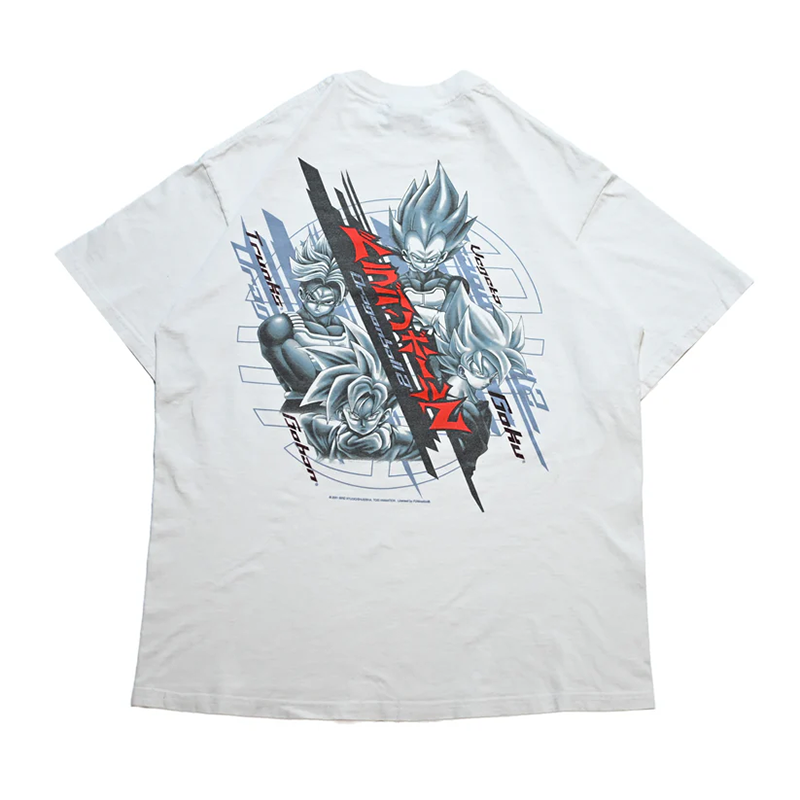 DRAGONBALL Z 2001 WHITE USA ORIGINAL LARGE