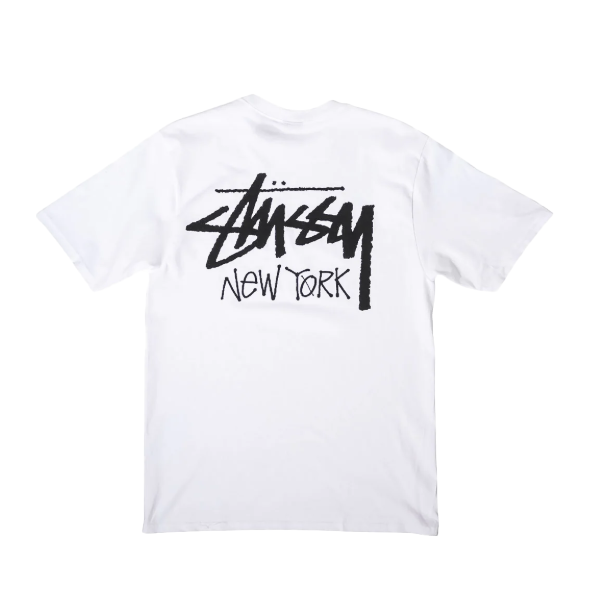500回ピッタリ賞stussy WHITE  T